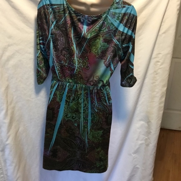 Apt 9 Sz M Blue Brown Dress Ring Chest Sublimation - Picture 5 of 6